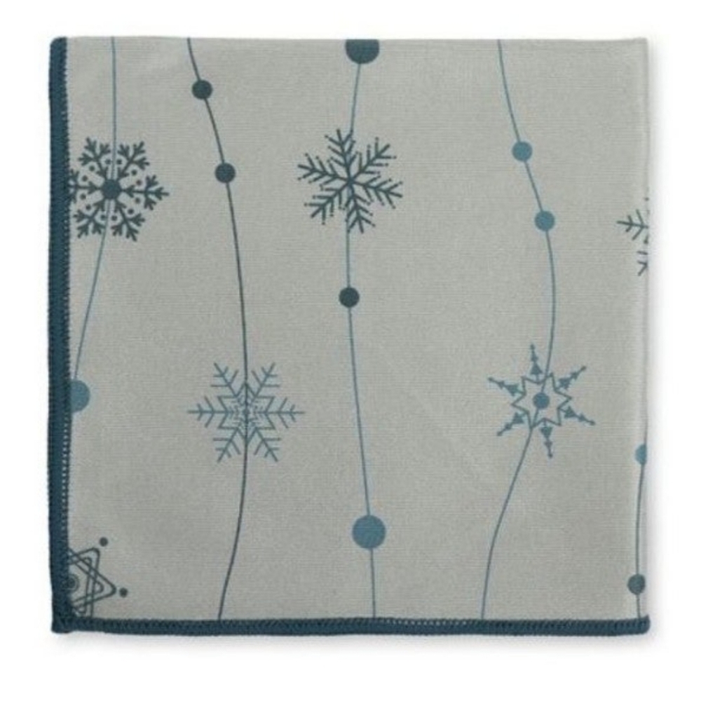 New Norwex Stainless Steel Cloth snowflake special edit microfiber cleaning